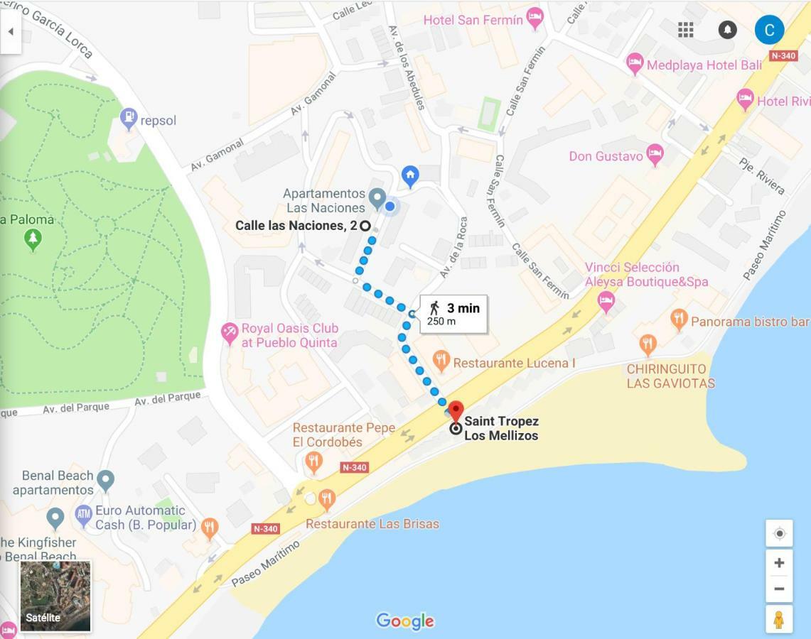 Estudio Las Naciones Bellavista Benalmádena Kültér fotó